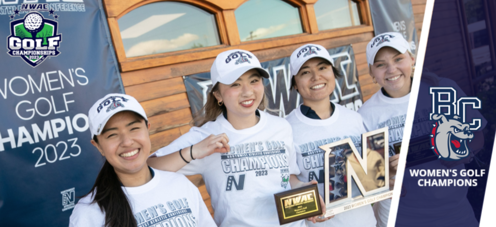 Bellevue College Bulldogs -- 2023 Women's NWAC Golf Champions