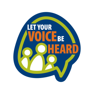 Let Your Voice Be Heard logo
